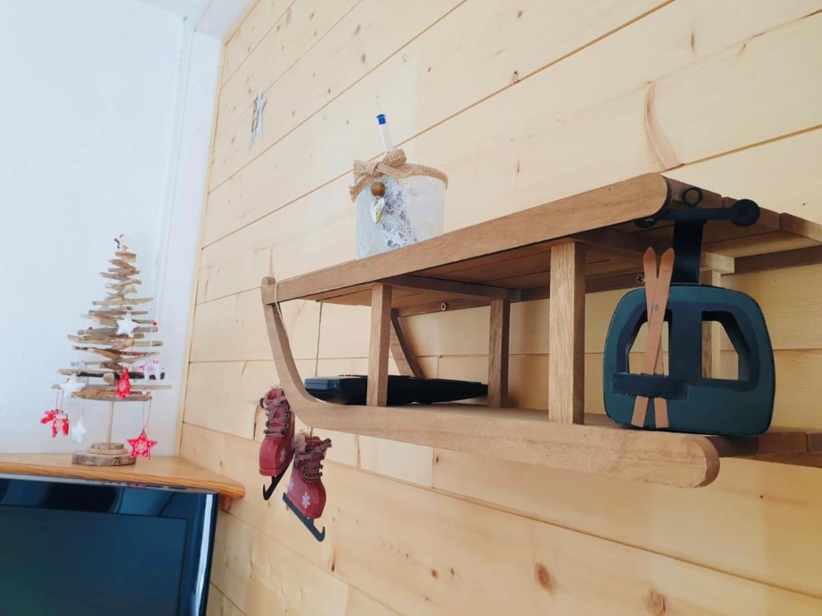 Studio Cabine Vue Sur Pistes Les Angles  Exterior foto
