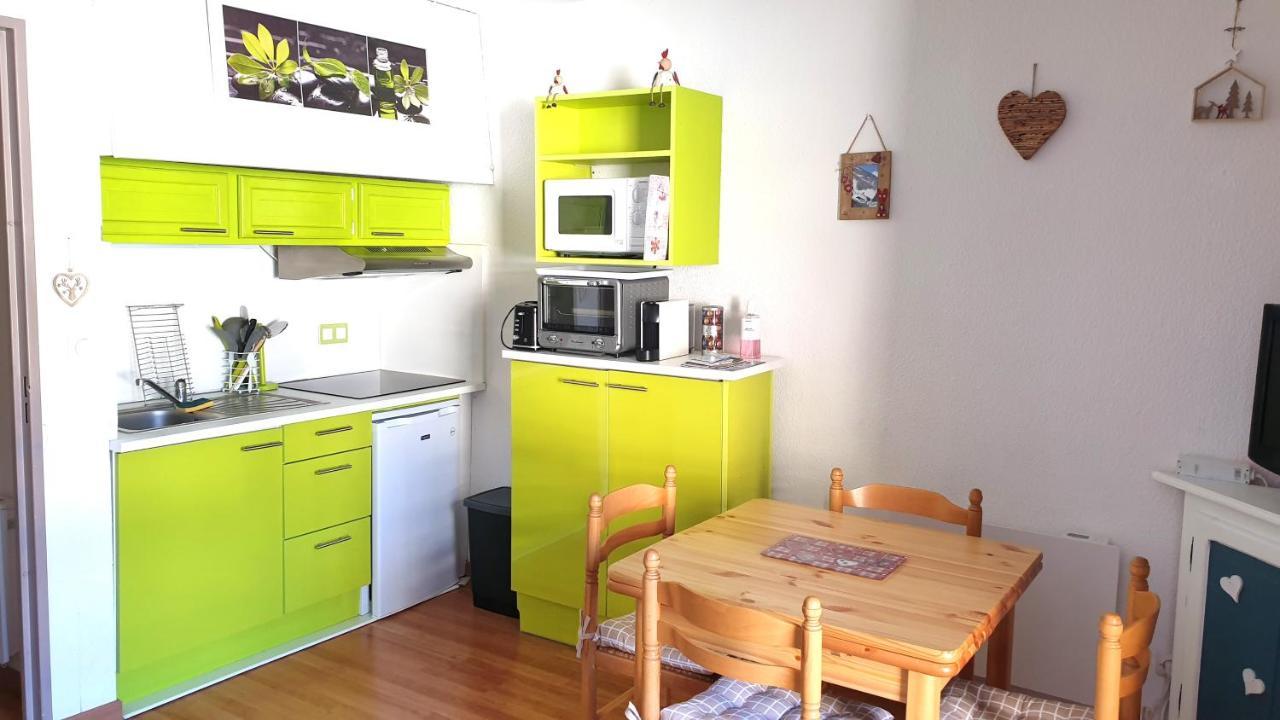 Studio Cabine Vue Sur Pistes Les Angles  Exterior foto